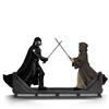 IRON STUDIOS Star Wars Deluxe Art Scale Statua 1/10 Darth Vader Vs Obi-wan Kenobi (ccxp Esclu