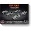 Battlefront Flames of War: GBX207 Sd Kfz 251 half-track Transport Platoon (x5 Plastic)