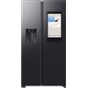 Samsung FRIGORIFERO SAMSUNG SIDE BY SIDE RS90F66BEFEF NO FROST INVERTER DISPENSER NERO