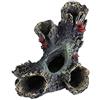 Haofy Resina Tronco per Acquario per Betta Fish Grotta Artificiale per Gioco e Nascondiglio 5,7x6,4x13,3 cm