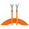 EFB-Elektronik INFRALAN¬Cat.7 cavo grezzoA 1200 AWG22, S/FTP 4P CPR B2ca arancione RAL2003, 100m Produttore: EFB Elektronik (MK7100.100-CPR)