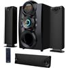 Akai Sistema Akai Mp3/Sd 8W+18W 3.1 Box