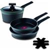 Masterpro Set di padelle Masterpro GASTRO 4 pezzi in alluminio nero
