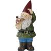 Alpine Corporation Alpine WAC408 Gnomo da Giardino con Fungo