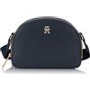 Tommy Hilfiger Donna Borsa a Tracolla Half Moon Crossover Piccola, Blu (Space Blue), Taglia Unica