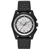 Armani Exchange Orologio da uomo, Movimento cronografico al quarzo e cassa da 42 mm con cinturino in silicone