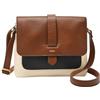Fossil Kinley, Tracolla Donna, Multicolore, 21.9 6.3 W x 17.8 cm H