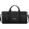 Calvin Klein Uomo Borsone Duffle Bag Bold Weekender con Tracolla, Nero (Black), Taglia Unica