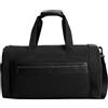 Tommy Hilfiger Uomo Borsa da Viaggio Weekender Repreve Duffle con Tracolla, Nero (Black), Taglia Unica