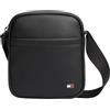 Tommy Hilfiger Men Th Foundation Mini Reporter AM0AM14845 Crossover, nero (nero), taglia unica