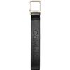Calvin Klein Uomo Portachiavi Perforated con Branding, Nero (Black), Taglia Unica