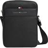 Tommy Hilfiger Uomo Th Central Mini Reporter AM0AM14698 Crossover, NERO (nero), taglia unica