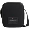 Tommy Hilfiger Men Th Foundation Mini Reporter AM0AM14440 Crossover, nero, taglia unica