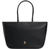 Tommy Hilfiger TOTEAW0AW18742 TH LOGOTAPE - Borsa tote da donna, colore nero, taglia unica