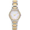 Michael Kors Orologio Sage da donna, movimento al quarzo a tre lancette con cinturino in acciaio inossidabile o in pelle, 31 mm, Argento e oro