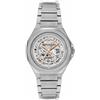 Armani Exchange Orologio Analogico Automatico Donna con Cinturino in Acciaio Inossidabile AX4618, Tono argento