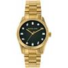 Michael Kors Orologio Lexington da donna, movimento al quarzo a tre lancette da 38 mm con cinturino in acciaio inossidabile o in pelle, 38 mm, Oro e verde scuro