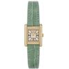 Emporio Armani Orologio Analogico al Quarzo Donna con Cinturino in Pelle AR11661, Verde, 20 mm