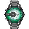 Diesel Orologio Mr. Daddy da uomo, Movimento multifunzionale al quarzo a tre lancette con cinturino in acciaio inossidabile