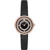Emporio Armani Orologio Donna, movimento a due lancette, cassa in acciaio 30 mm con cinturino in pelle Pro-Planet, AR11493