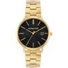 Michael Kors Orologio Blake da uomo, movimento al quarzo a tre lancette o cronografo con cinturino in acciaio inossidabile, 42 mm, Oro e nero