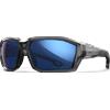 Wiley X Alpine balistické slnečné okuliare, Gloss Crystal Grey / CAPTIVATE Polarized Blue Mirror,