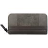 TOM TAILOR Juna, Portafoglio Donna, Grigio (Grey), 20x2,5x10,5