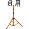 OSRAM Lampada da lavoro Treppiede 2×30W IP65 5400lm treppiede girevole
