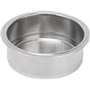 Yosoo Cestello filtro caffè, filtro a cestello pressurizzato per caffè in acciaio inossidabile da 2 tazze per ugello per macchina da caffè da 51-52,5 mm e manico senza fondo da 54 mm, argento