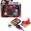 BAKUGAN Battle - Confezione da 5 statuine di dragoide con attacco speciale, Ventri, Bruiser, Ottogan, Trox; Personaggi di azione rotante, Giocattoli per bambini per ragazzi e ragazze dai 6 anni in su