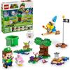 LEGO Super Mario Super Mario Adventures with Interactive Luigi Toy - Giocattoli da costruzione per bambini, ragazzi e ragazze, dai 6 anni in su - Idea regalo di compleanno Nintendo con 4 figure -