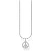 Thomas Sabo 32022503 Women's Necklace 925 Silver Coloured Stone
