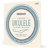 D'Addario Corde per Ukulele Clear Nylon Tenore EJ65T, Set 4 Corde