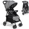 Innovaciones MS Passeggino Leggero e Compatto Omologato 22 Kg STREET GRIGIO