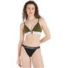 Tommy Jeans Tommy Hilfiger Padded Triangle (Ext Sizes) Uw0uw04672 Reggiseni a triangolo, Verde (Drab Olive Green), XXL Donna