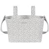 Pasito a Pasito Little Bloom Borsa Organizer Crossbody per Passeggino in Pelle Vegana con Tasca Termica e Tracolla - Vichy Fiori