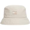 Tommy Jeans Cappello da Donna Tjw Heritage Aw0Aw17581 in Tela, Beige (Newsprint), Taglia Unica