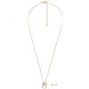 Fossil Set Da Donna, Lunghezza: 420mm+50mm, Larghezza: 9.7mm, Altezza: 10.2mm Oro Madreperla, Acciaio Inossidabile Set, JF04246SET