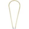 Diesel Collana da uomo a catena in acciaio inossidabile bicolore, lunghezza: 600 mm, larghezza: 32,5 mm, altezza: 10 mm, DX1438931