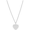 Fossil Collana Da Donna Vintage Iconic, Lunghezza Totale: 45,7 Cm + 5,1 Cm Di Prolunga Collana In Acciaio Inossidabile, JF03330040