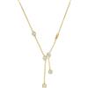 Michael Kors Collana da donna in argento 925 con zirconi, taglia unica, oro 32029905