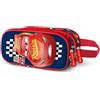 Disney Cars 3 Cups-Astuccio 3D Doppio, Nero, 22 x 10 cm, Capacità 1,50 L