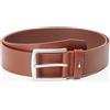 Tommy Hilfiger Uomo Set Regalo Denton Cintura, Marrone (Cognac), 105 cm