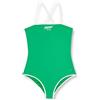 Tommy Hilfiger Piumino Bambina, Verde (Radiant Green), 12-14 Anni