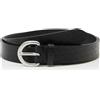 Calvin Klein Donna Cintura Classic Buckle 3,0 cm Cintura in Pelle