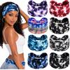 Awumbuk 8 Pezzi Fascia Capelli Donna, Elastico Boho Headband per Yoga