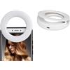 TOPINCN LED Ring Light Portable Rechargeable 40 LED Camera Fill Light for