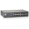 Level one Switch Level one 16 porte 10/100/1000Mbps Nero [GEU-1621]