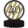 Creative Converting Centrotavola, Decorazione da tavola 40 Black And Gold