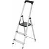 WERKA PRO Sgabello in alluminio 3 gradini WERKA PRO